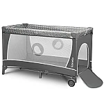 Манеж-ліжко Lionelo Flower Grey Scandi