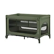 Манеж-ліжко Lionelo Jasmin Easy Fold Green Olive