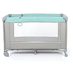 Манеж-кроватка EL Camino ME 1096 Active Mint Gray