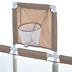 Игровой манеж с баскетбольным кольцом и футбольными воротами Bambi MR 1338-BG Бежевый