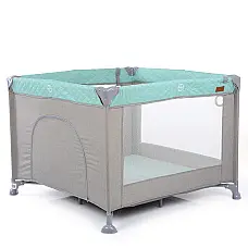 Игровой манеж EL Camino ME 1097 Castle Mint Gray