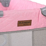 Игровой манеж EL Camino ME 1097 Castle Pink Gray