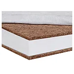 Матрас Babyroom Aloe Vera (кокос, поролон, кокос) - 7 см. белый