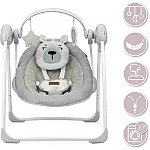 Електронна гойдалка MoMi Liss Bear pink