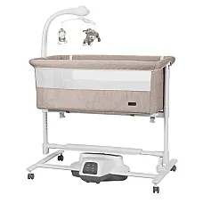 Приставне ліжко з функцією гойдання 3 в 1 Carrello Bloom CRL-