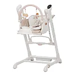 Стілець-гойдалка Carrello Cascata CRL-10303 Cream Beige Wooden