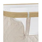 Приставне ліжко з функцією гойдання 3 в 1 Carrello Prima CRL-16503 Honey Beige