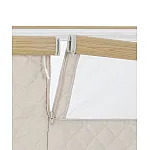 Приставне ліжко з функцією гойдання 3 в 1 Carrello Prima CRL-16503 Honey Beige
