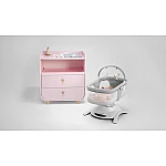 Укачивающий центр 2 в 1 Lionelo Bella Set Grey Concrete