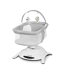 Заколисуючий центр 2 в 1 Lionelo Bella Set Grey Concrete