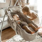 Заколисуючий центр Lionelo Henny Grey Dove