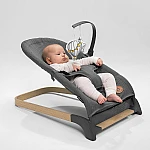 Детский шезлонг Lionelo June Air Grey Graphite