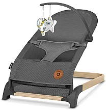 Детский шезлонг Lionelo June Air Grey Graphite