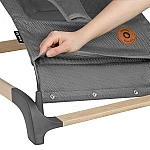 Детский шезлонг Lionelo June Air Grey Graphite