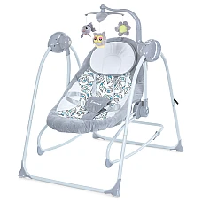 Електронна гойдалка 2 до 1 EL Camino ME 1076 EMMA Grey Mint F