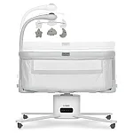 Приставне ліжко з функцією гойдання EL Camino DREAM ME 1223 White