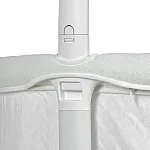 Приставне ліжко з функцією гойдання EL Camino DREAM ME 1223 White
