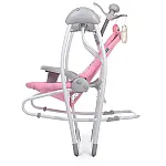 Електронна гойдалка 2 в 1 EL Camino Sensa ME 1028 Circles Pink