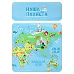 Детская парта с надстройкой и стулом Vivast 904-110 Карта мира