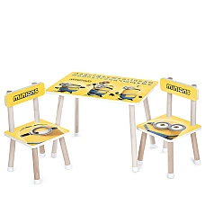 Столик з 2-ма стільцями M 501-27 Minions