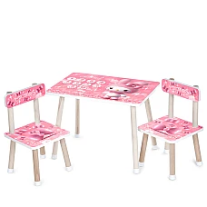 Столик з двома стільцями M 501-8 My Melody