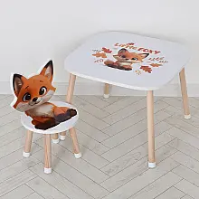 Столик со стульчиком M 502-4 Little Foxy