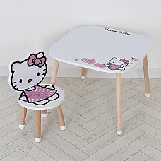 Столик зі стільцем M 502-7 Hello Kitty
