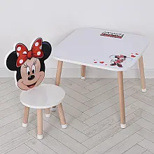 Столик со стульчиком M 502-8-1 Minnie Mouse