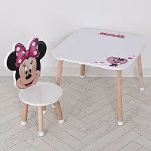 Столик со стульчиком M 502-8-2 Minnie Mouse