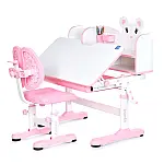 Дитяча парта зі стільцем та надбудовою Bambi M 5800-8 Рожевий