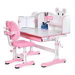 Дитяча парта зі стільцем та надбудовою Bambi M 5800-8 Рожевий