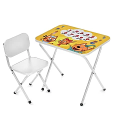 Складаний стіл зі стільцем Коти Bambi M 5965-1 Білий
