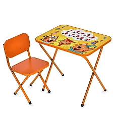 Складаний стіл зі стільцем Коти Bambi M 5965-7 Помаранчевий