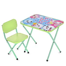 Складаний стіл зі стільцем Смішарики Bambi M 5971-5 Лайм