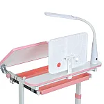 Детская парта со стулом и лампой Bambi M 6136-8 Розовый