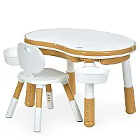 Столик зі стільцем Bambi M 6177-13 Бежевий