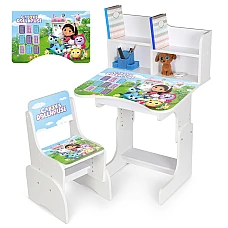 Дитяча парта з надбудовою та стільцем Gabby's Dollhouse Bambi