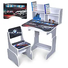 Дитяча парта з надбудовою та стільцем BMW Bambi N 2071-7-5 Сі