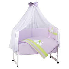 Дитяче ліжко Tuttolina Sleeping Cat (7 елементів) 65 Cветло-б