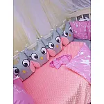 Постільний комплект ТМ Bonna Совушки Рожевий