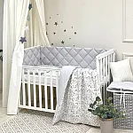 Постельный комплект Маленькая Соня Baby Mix Стандарт Скандинавские бутоны