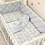 Постельный комплект Маленькая Соня Baby Mix Стандарт Скандинавские бутоны