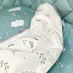 Постільний комплект Маленька Соня Baby Mix Стандартна Хмара на бірюзі