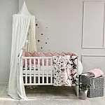 Постільний комплект Маленька Соня Baby Mix Стандарт Акварельні квіти