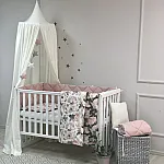 Постільний комплект Маленька Соня Baby Mix Стандарт Акварельні квіти
