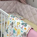 Постельный комплект Маленькая Соня Baby Mix Стандарт Совушки яркие