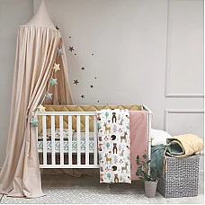 Постільний комплект Маленька Соня Baby Mix Стандарт Лісові зв