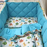 Постільний комплект Маленька Соня Baby Mix Стандарт Сафарі