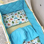 Постільний комплект Маленька Соня Baby Mix Стандарт Сафарі