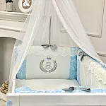 Постільний комплект Маленька Соня De Lux Стандарт Блакитний